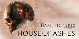 House of Ashes Dark Pictures Anthology key art — five protagonists in the underground Akkadian temple in Iraq