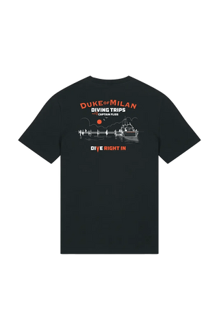 Man of Medan - Black T-shirt - The Dark Pictures Gear Store