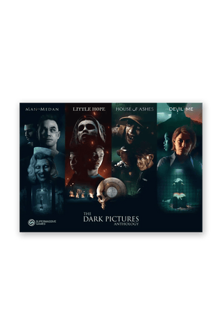 The Dark Pictures Poster - All Games - The Dark Pictures Gear Store